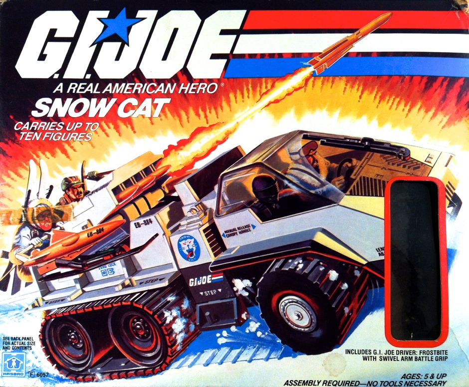 GIJoeFC's tweet photo. 1985 Snow Cat
#SnowCat #SnowTrac #Snow #MilitaryVehicle
#ARealAmericanHero #GIJoeFC #GIJoe🇺🇸 https://t.co/FEQzztXEPD