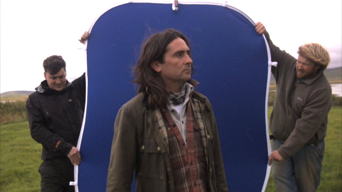 I insist they follow me everywhere with a blue screen so I can add CGI flapping to my hair later. 

It’s in my NewsGB contract too.