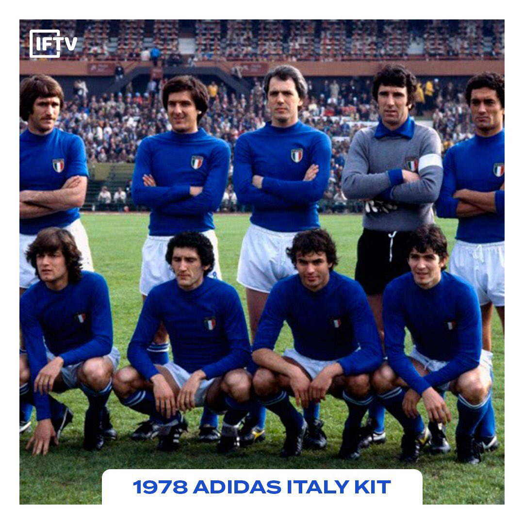 تويتر \ Italian Football TV على "Italy could be making the switch to Adidas. Thoughts? 💭🇮🇹 Adidas had previously made the Azzurri kits from 1974 to 1978. At the time the