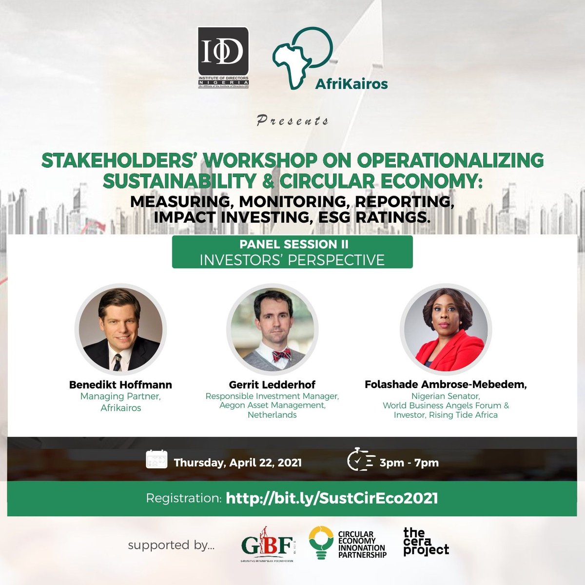 Sustainability reporting is capable of helping companies become aware of their strengths and weaknesses, better manage corporate risk, improve regulatory compliance.
Join our panel
#Sustainability 

Register  buff.ly/3uXS9Wx