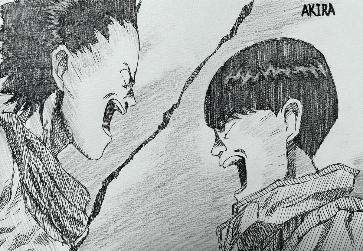 シャン兄貴 お前もボスになったんだろぉ この瓦礫の山でよぉ アキラ Akira