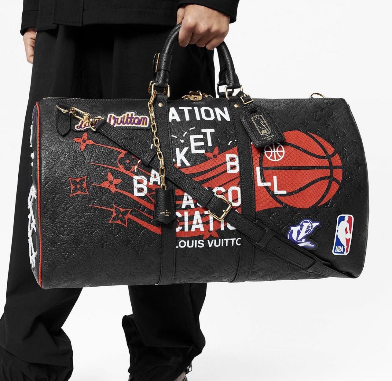 Foot Fire - Get buckets in style in the NBA X Louis Vuitton backboard &  basketball designed by Virgil Abloh 💯 Link>
