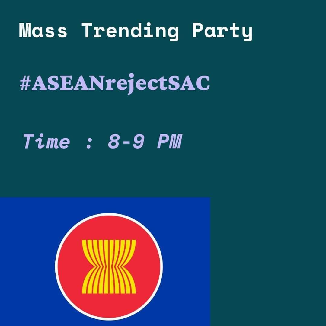 MercyNovember's tweet image. #ASEANrejectSAC 
#ASEAN 
#ASEANRespectOurVotes