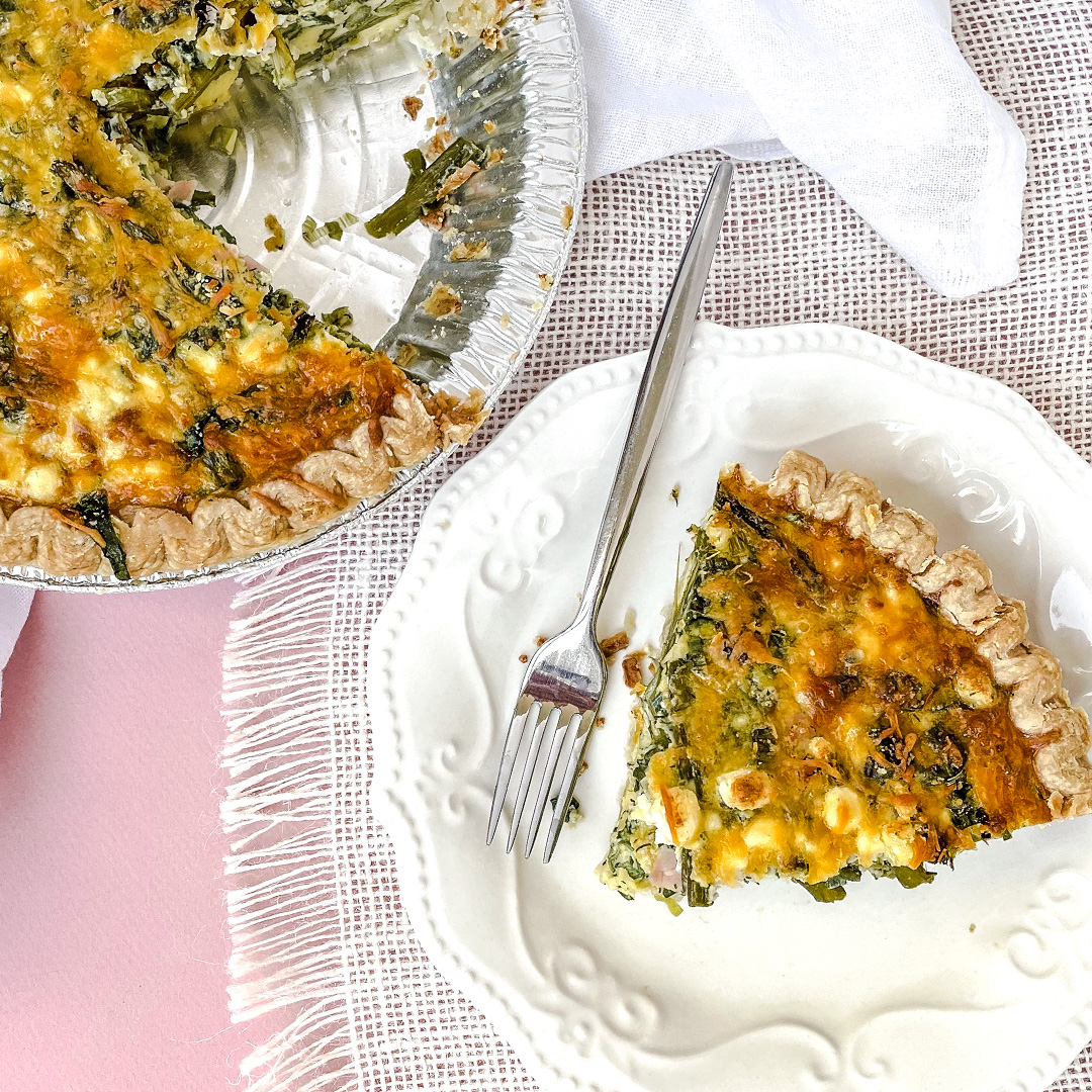 Green Eggs and Ham Quiche. For recipes like this one and special offers subscribe to our newsletter at wickspies.com/newsletter-sig…