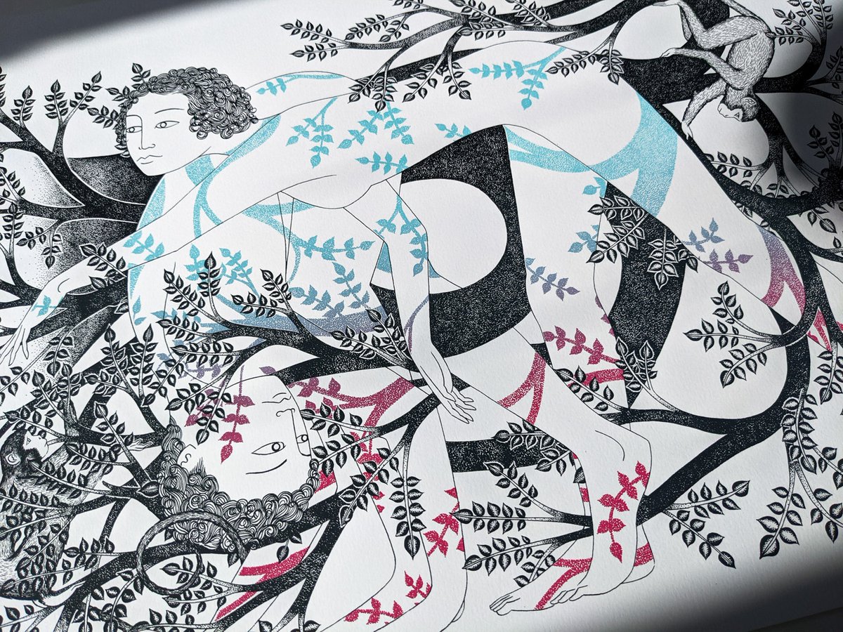 ♦️ New Print : ‘The Clearest Way into the Universe Is Through a Forest’

Available as a colour limited edition of 23 (A2 size) and as a monochrome open edition (A3). 

The title is an adapted quote from naturalist John Muir.