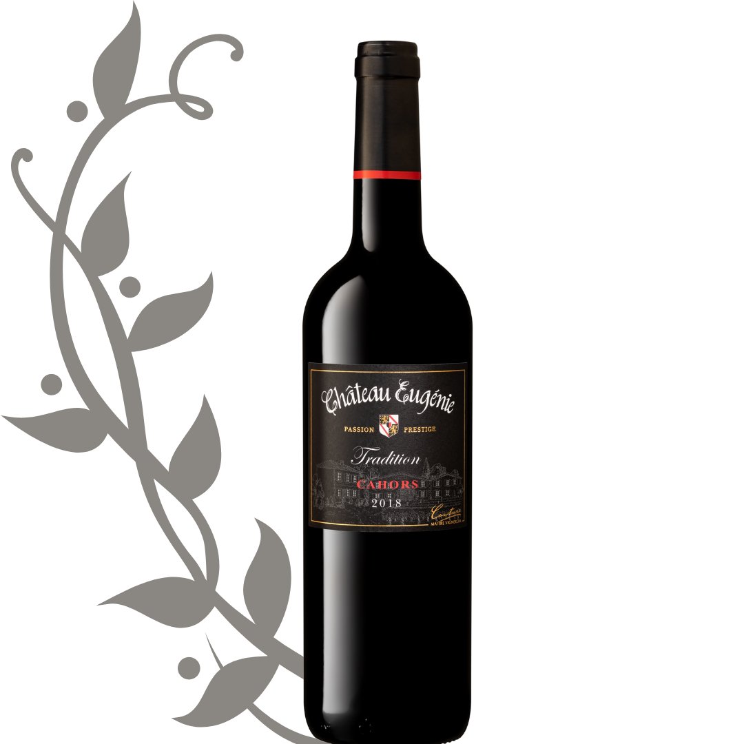 Chateau Eugenie Malbec/Merlot Tradition (SKU 948174) 🍷This wine has dark red fruit aromas of blackcurrant and cherry with a slightly spicy touch. The flavor on the palate is pronounced, unpretentious, warm, and rich in substance. Cheers to World Malbec Day! #thedrinkslist