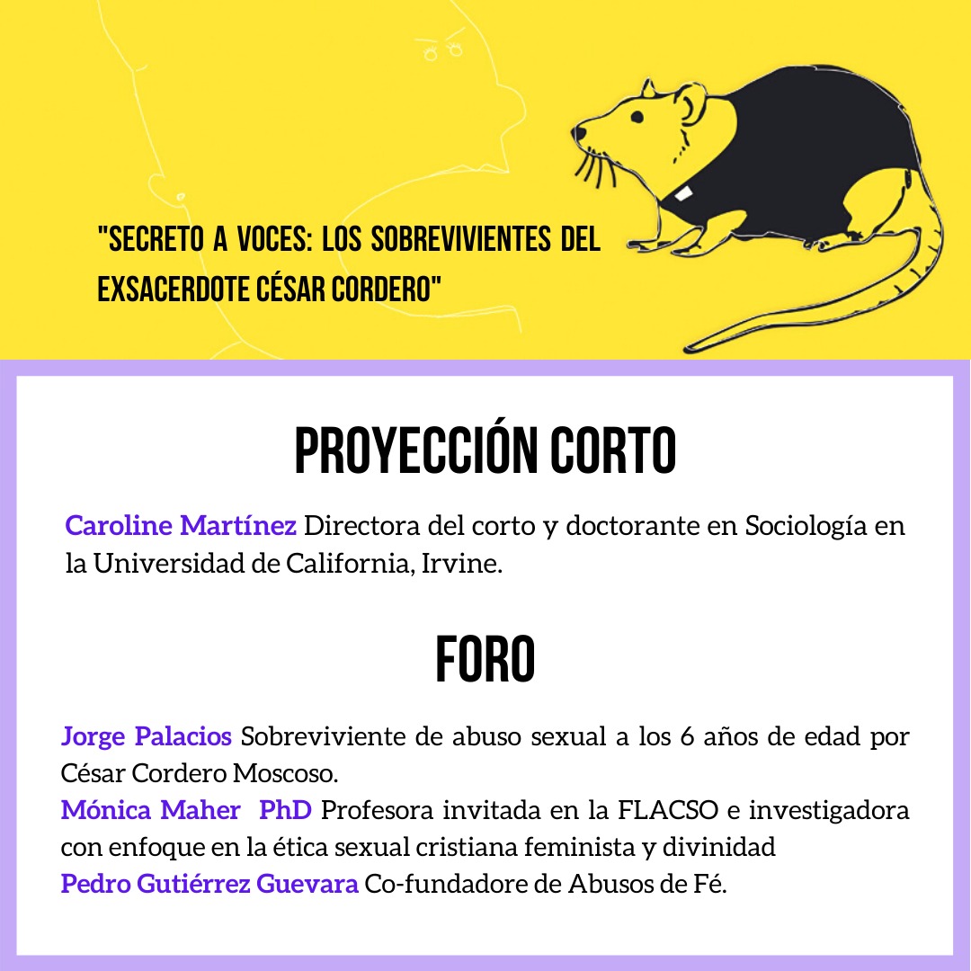 guti_guev's tweet photo. ✨En una hora iniciamos✨. Este caso es emblemático en el país para interpelar el poder de clase/religioso/política que hasta el día de hoy, 60 años Las víctimas de pederastia clerical y tras tres de su denuncia, no encuentran justicia legal, ni divina #AbusosDeFe https://t.co/urXxnp090f