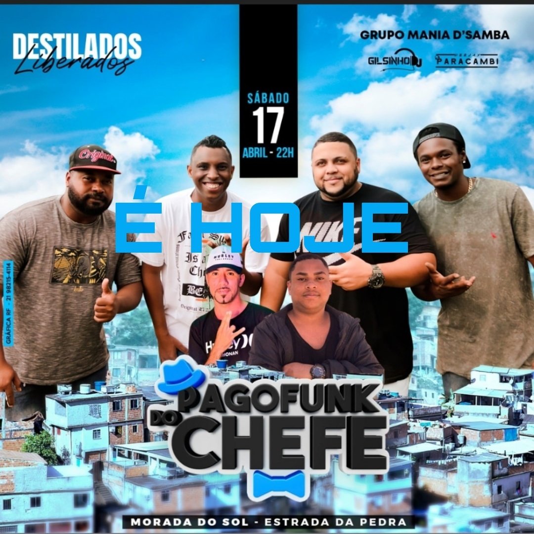 WrfProducoes's tweet photo. #É HOJE  pagofunk do chefe no espaço MORADA DO SOL NA RETA DA PEDRA VEM COMIGO !!😍😍🕺 https://t.co/owvZ6Rp3YW