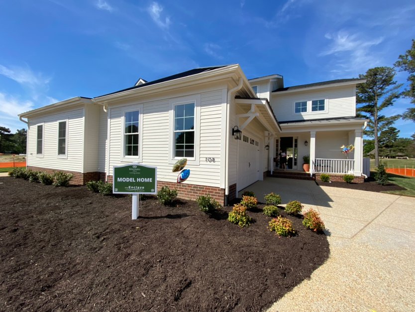 MODEL GRAND OPENING at The Enclave at Kingsmill! We are here until 2pm today and again tomorrow, Sunday, April 18 from 10am - 2pm... come out and take a tour!

#KingsmillRealty #WilliamsburgVA #TheEnclaveatKingsmill #NewHomes #Custom #KingsmillCustomHomes #ModelHome