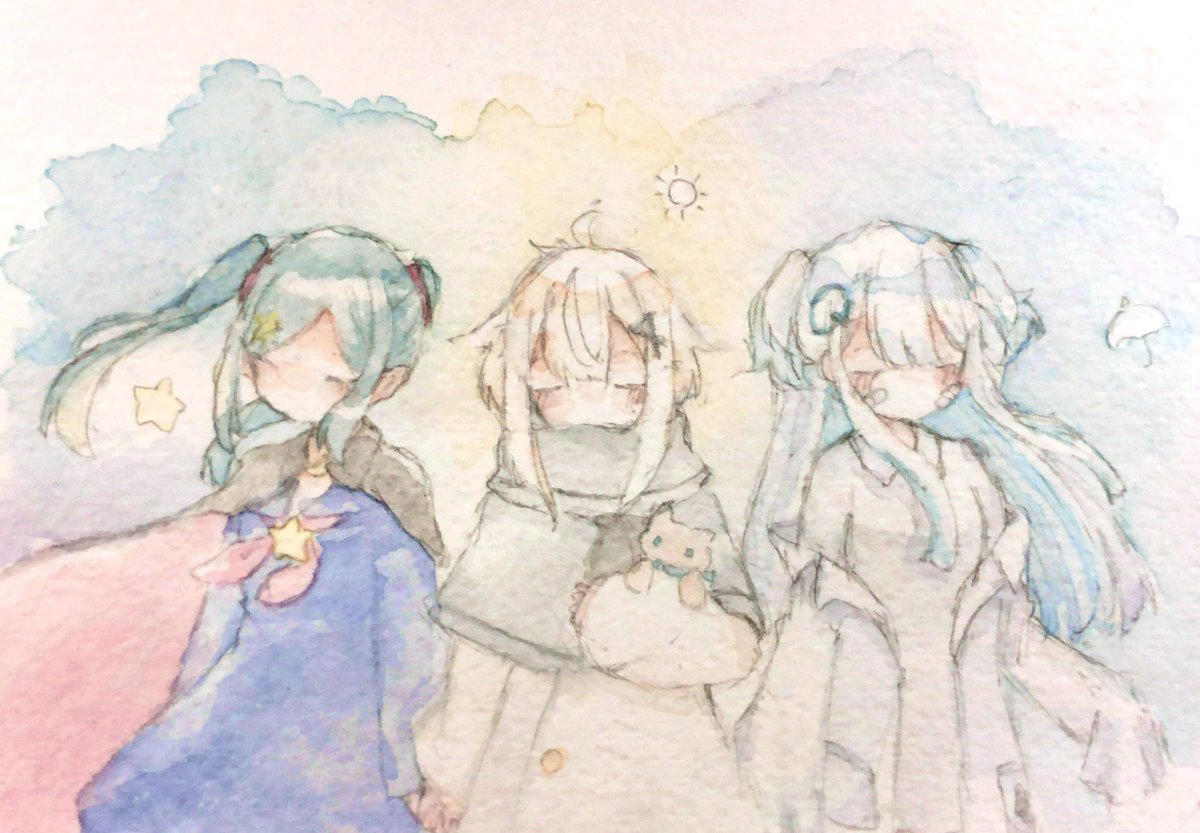 webbedmizu's tweet photo. ⭐︎ ☼ ☔︎
 #魔極星風皇 #Hi_clip #queue_art https://t.co/HyBkdnyFFX