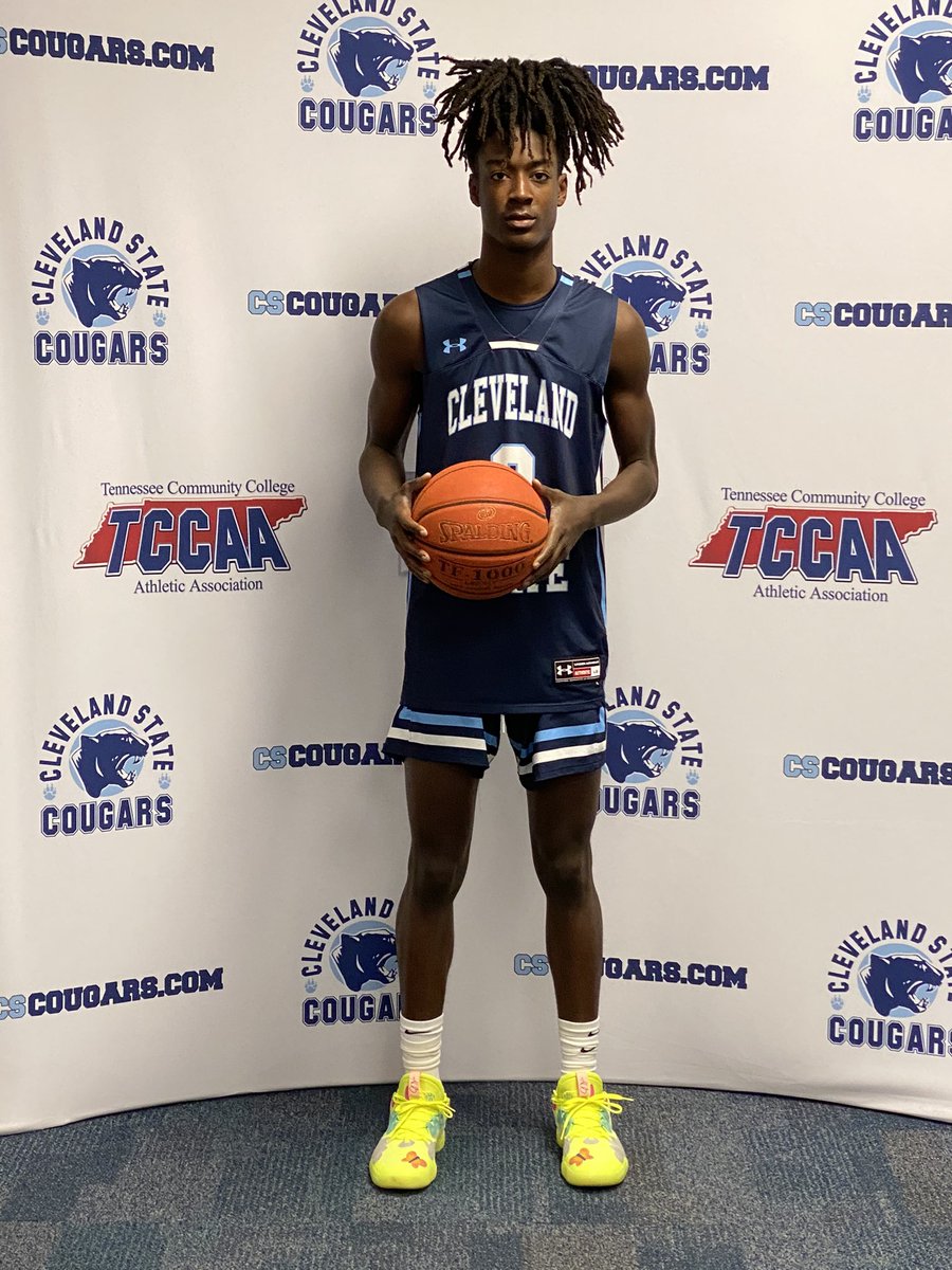First and foremost I would like to thank God for everything. I’d like to thank my parents, siblings, coaches, teachers, and teammates for helping me grow as a player and a man. I am now committed to Cleveland State Community College 💙 <a href="/CS_Athletics/">Cleveland State Cougars</a> <a href="/coachwright1024/">Lewis Wright</a> <a href="/CS_Athletics/">Cleveland State Cougars</a>