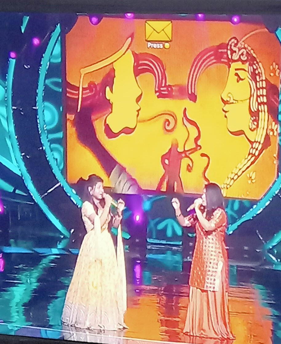 BholaNath_BSF's tweet photo. Watching these to talented singers on #indianidol12 reminds these are Lata Didi & Asha Tai of future. So good.
@manojmuntashir
#RamdevOnZee https://t.co/LSbs8cUsYO