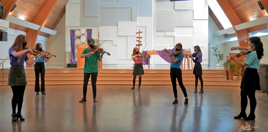 North Shore Celtic Ensemble's new music video highlights traditional tunes during unusual time dlvr.it/Rxt19D