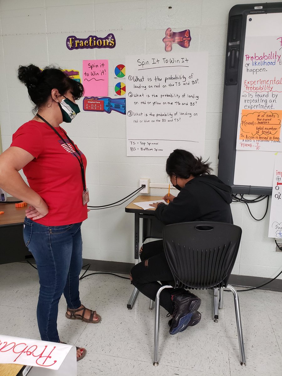 RRodriguez_Math's tweet photo. Mr. Montemayor and Dr. Andreason took @ETWrennMS Saturday school students to "A Day at the Carnival." Probability is one of the toughest units, but they figured out a way to make it fun. For some students, this is their first day back on campus ❤ https://t.co/nmG4xVydLD