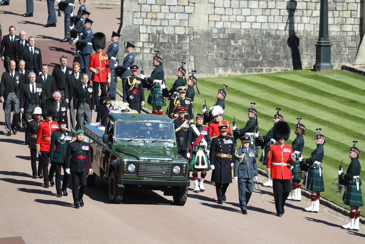 “On behalf of the Armed Forces it has been an honour for us to have served alongside The Duke of Edinburgh over the years. I am proud that on this day they have been able to accompany him to his place of rest &amp; display to the nation the devotion we all held for him.” —@BWallaceMP