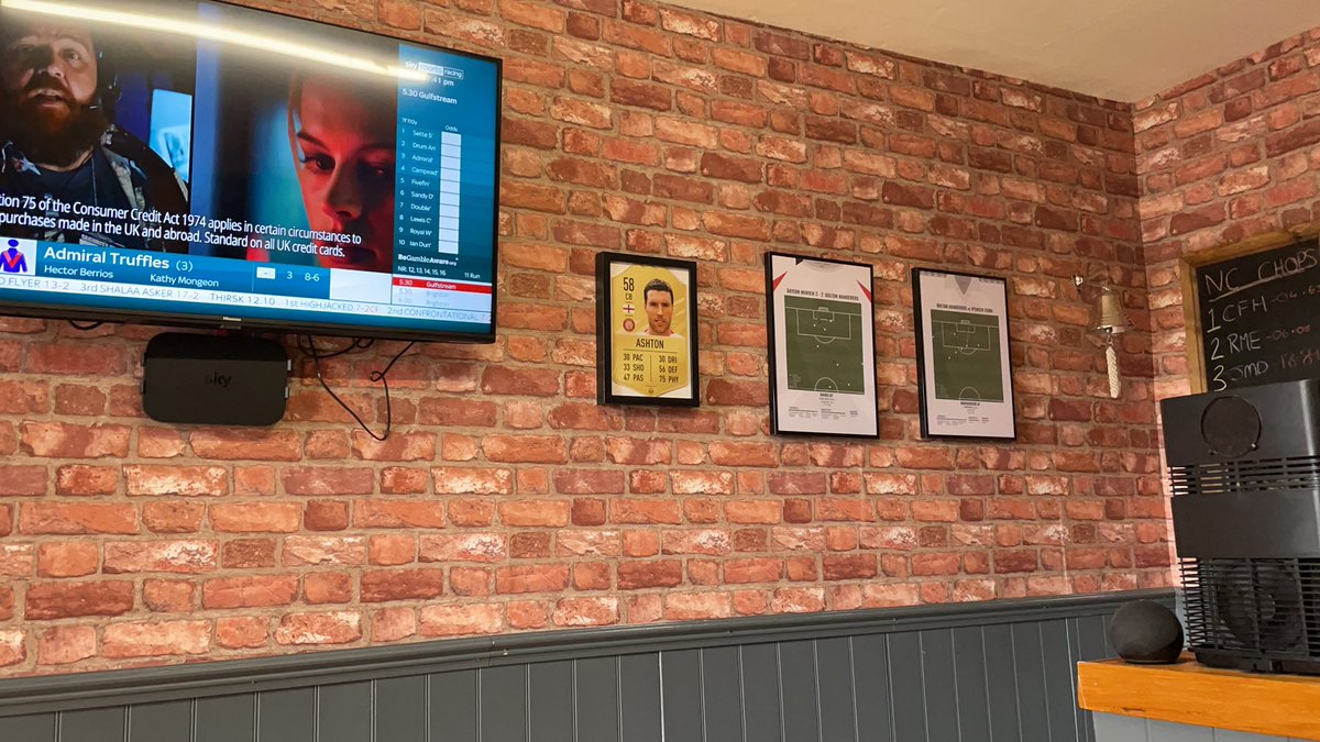 CFH_35's tweet photo. No man I’d rather have on my garage/pub wall than the legend that is @Jon_Ashton . Agreed @harry_billimore ? https://t.co/n3dfies1qn