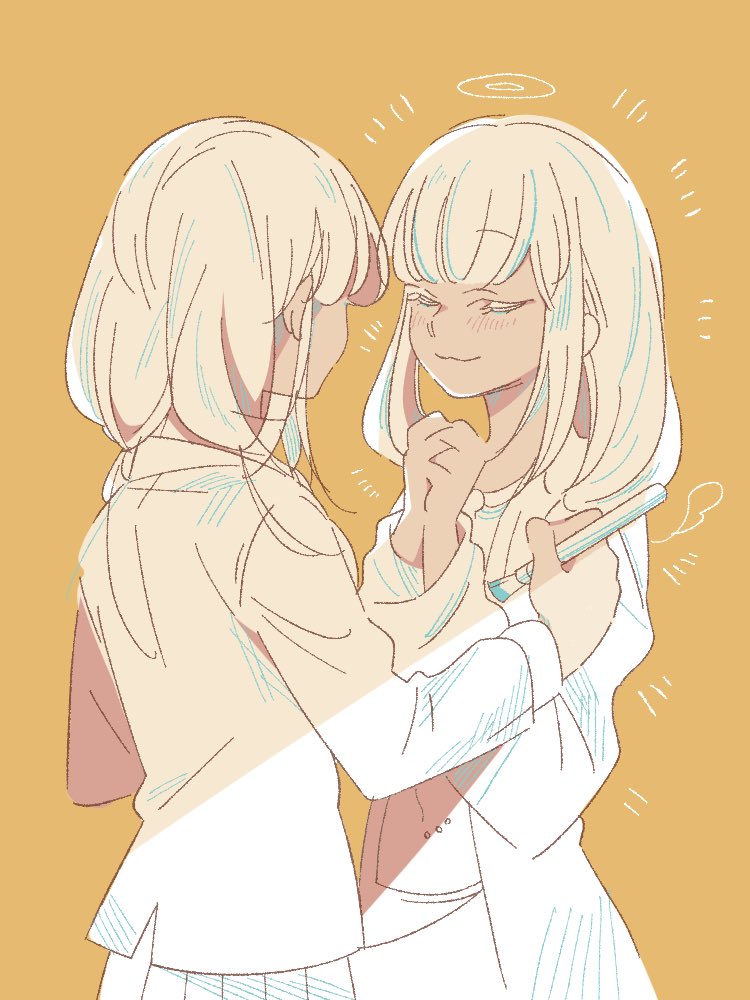 「オメデトー!?✨
#夜長アンジー生誕祭2021 」|よしたかのイラスト