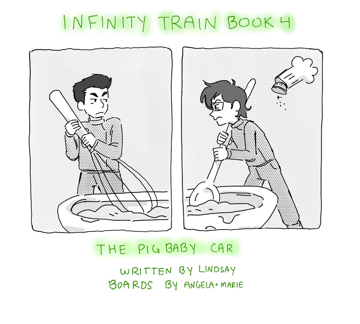 Episode 4 of #InfinityTrain The Pig Baby Car!! this one goes out to all the hungry hungry hogglers out there ? 