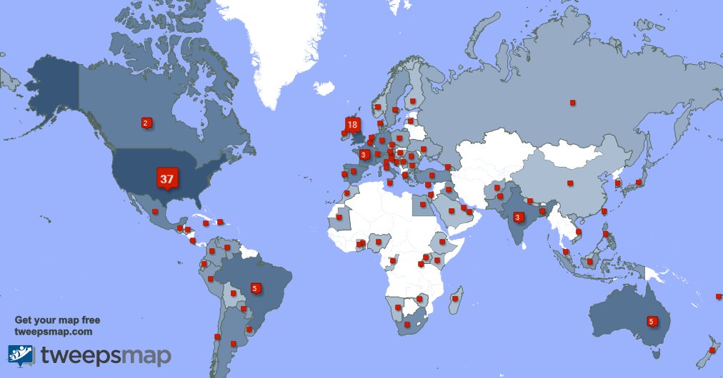 I have 3 new followers from Chile 🇨🇱, and more last week. See tweepsmap.com/!lucygoldenhea…