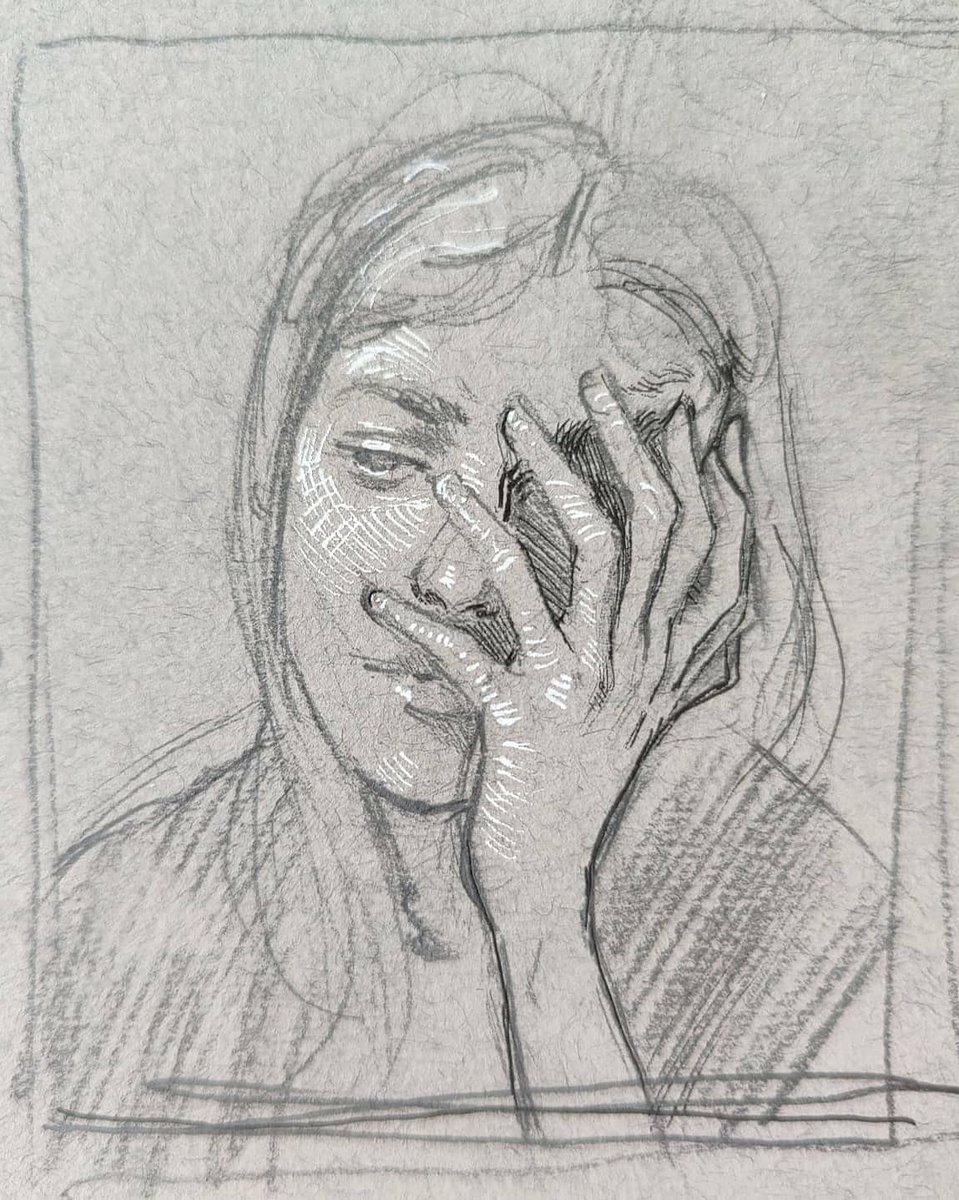 Drawing from yesterday, wanted to do some pencils in a quicker timeframe 