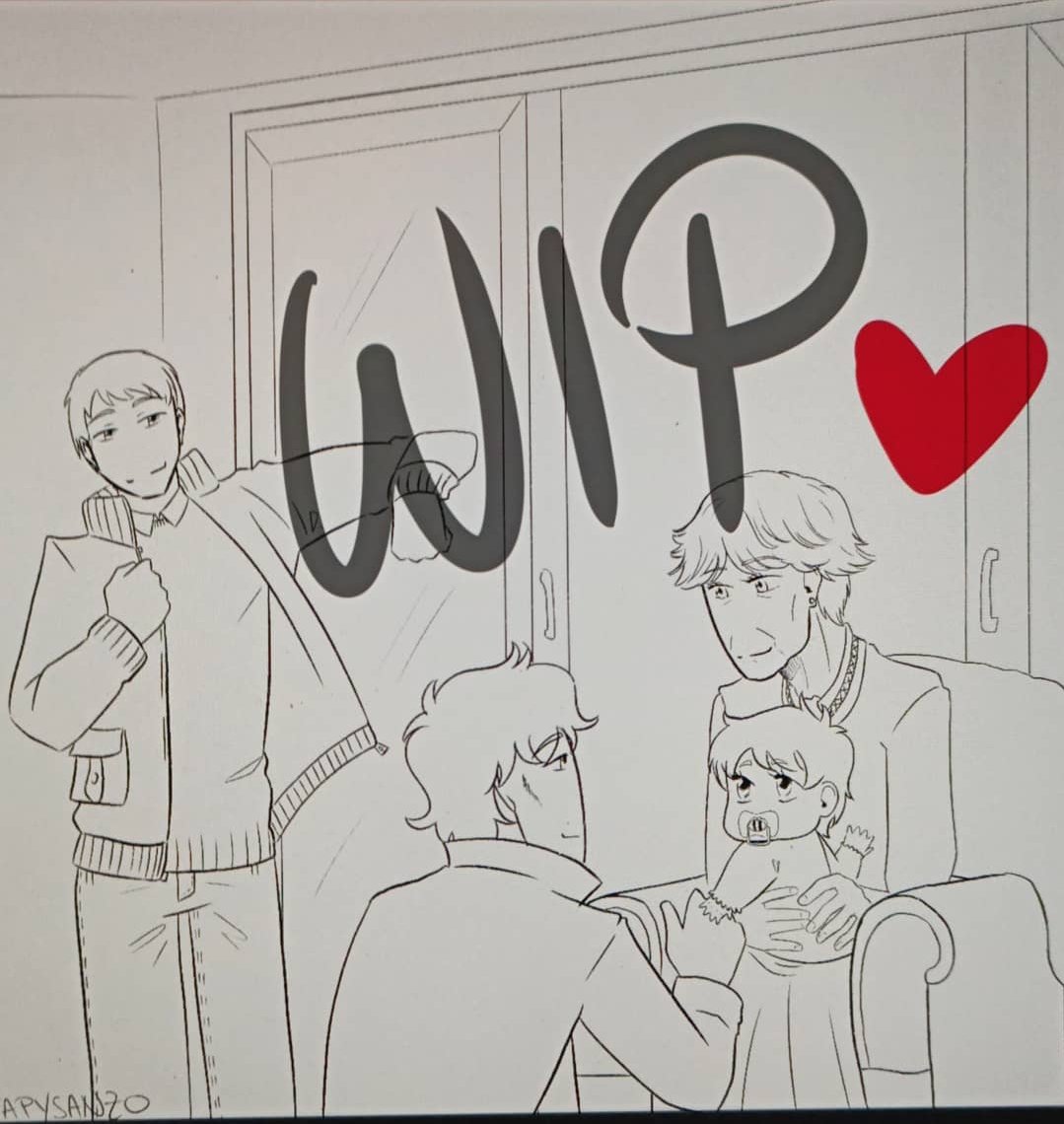PapySanzo's tweet photo. #wip #johnlock #parentlock https://t.co/4mnPIt9Ryd