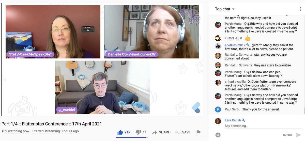 FlutteristasCon's tweet image. Who else noticed the multi-colored plushies that look like a dash ?💙🤩😂
@_eseidel 🎉
#flutter #flutteristas #flutteristasConf2021