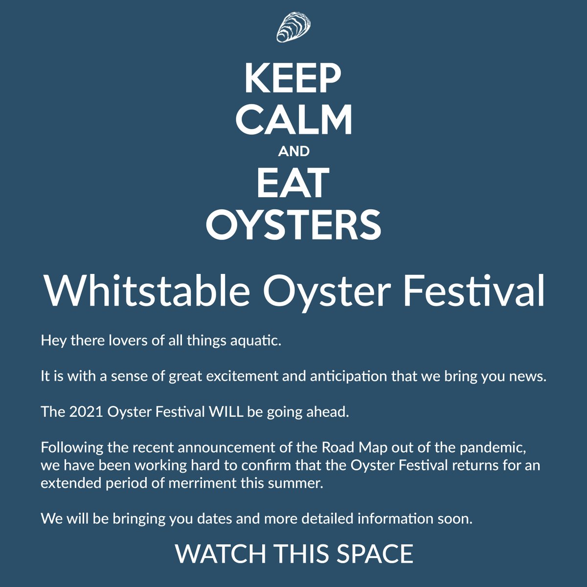 Watch this space! 🦪 #WOF21