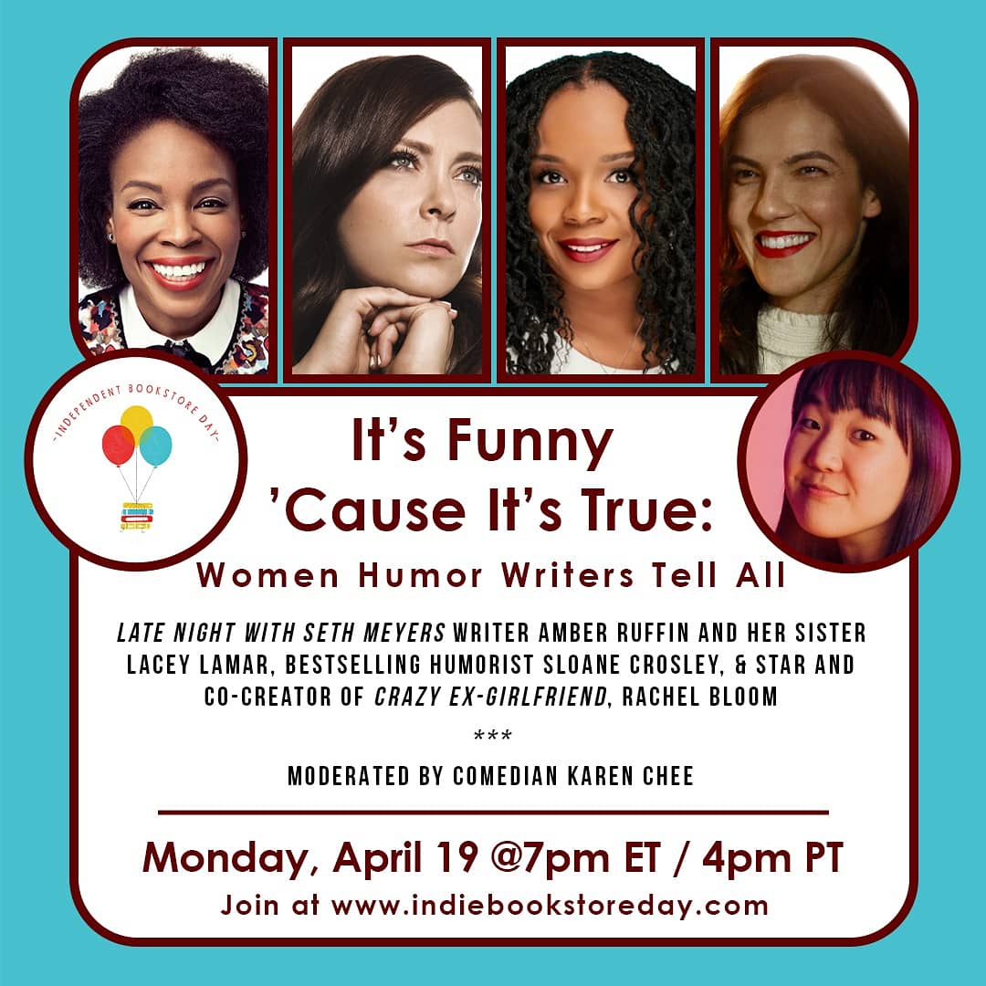 One week left until Independent Bookstore Day! You can register online at indiebound.org to attend virtual events. Make sure you visit your local bookstore for exclusive merch like special editions of your favorite books and other exclusive items, available ONLY on IBD!