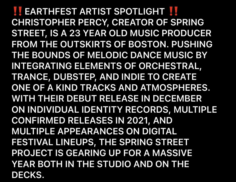 Earth Fest tweet media