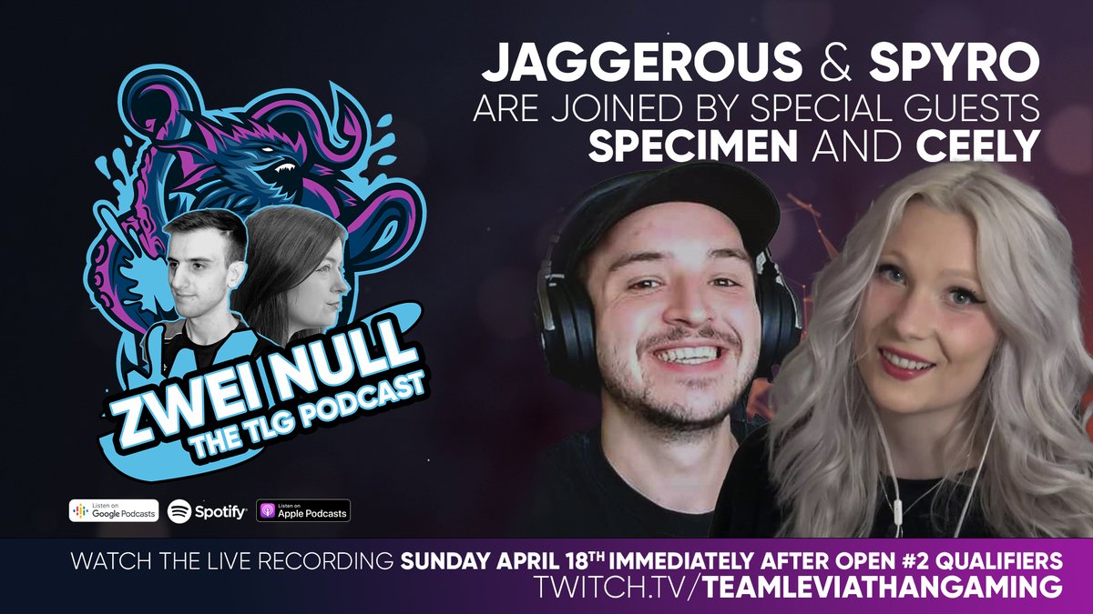 TOMORROW evening, I can't give you a time - but after the official cast for the Top 64 Open 2 Qualifier ends, crack open a bottle of wine, and join @Jaggerous & @Spyro__ZA who are joined by special guests @SpecimenGwent and @ceelytwitch for Episode 4 of ZWEI NULL! https://t.co/5Wf7dvG47U