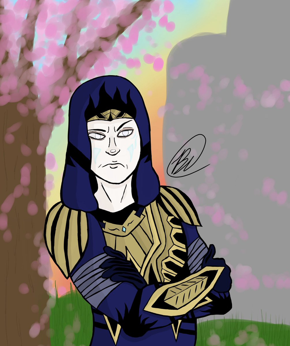 WaywardsSpirits's tweet photo. Finally colored the grumpy grump. #Art #Drawing #MyArt #DigitalArt #Maormer #ElderScrolls #OC #Psijic https://t.co/X1UWcCMFmh