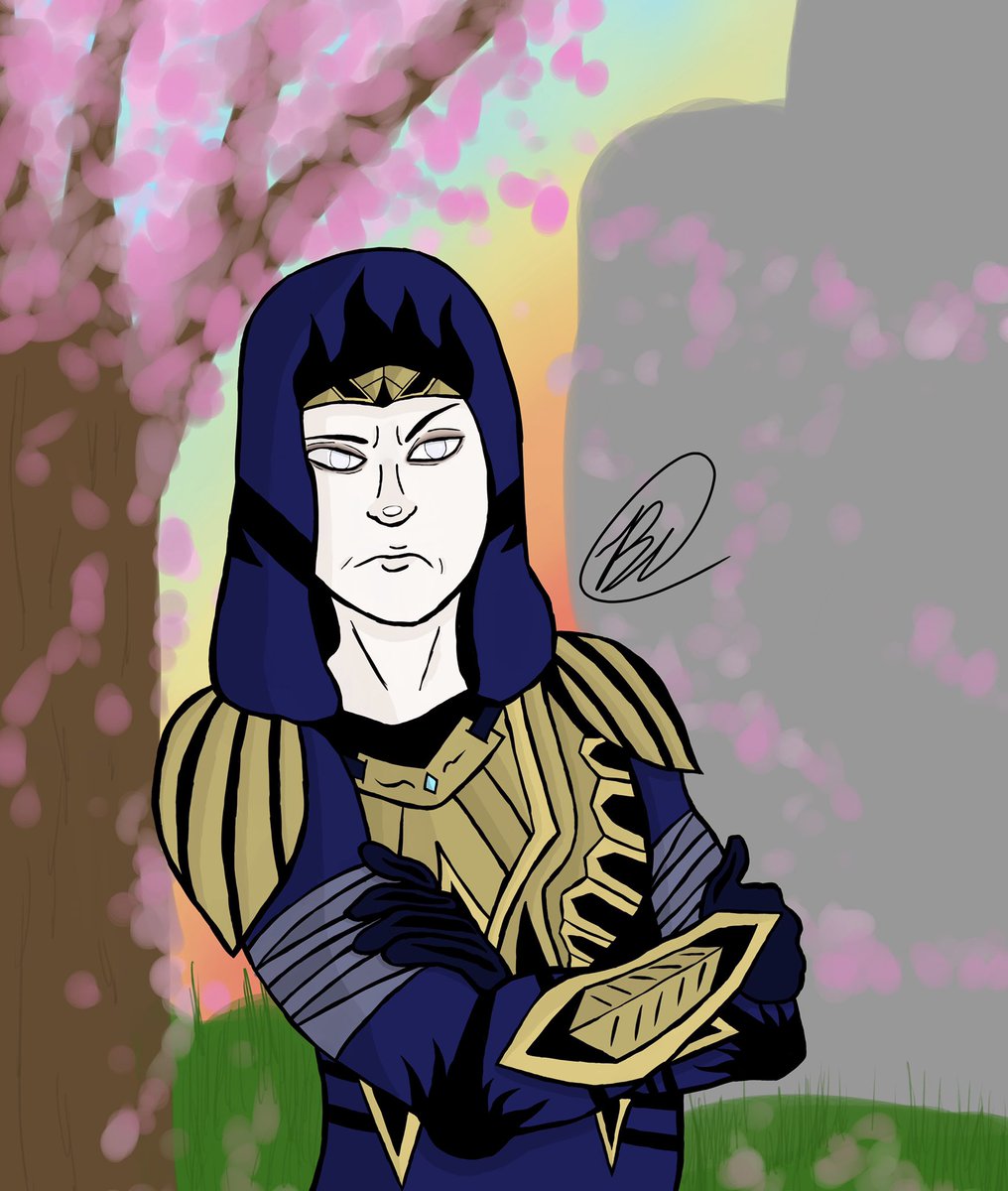 WaywardsSpirits's tweet photo. Finally colored the grumpy grump. #Art #Drawing #MyArt #DigitalArt #Maormer #ElderScrolls #OC #Psijic https://t.co/X1UWcCMFmh