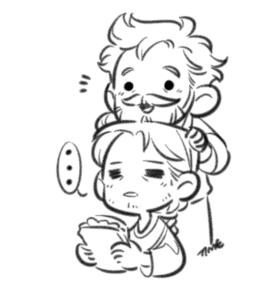 Sammich. Love these two so much. Cute bros.  #FE3H 