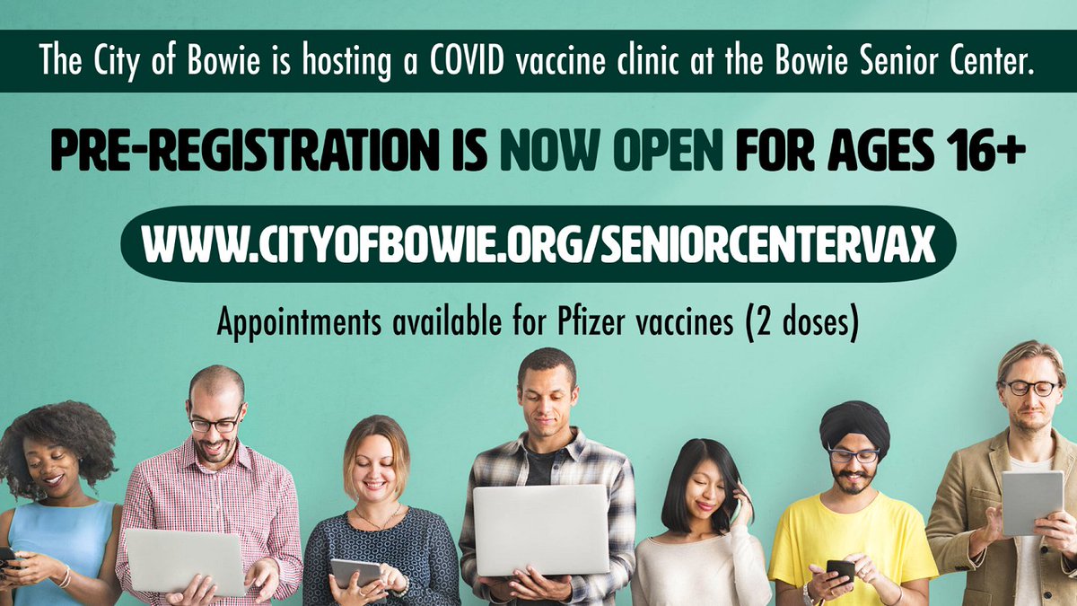 New vaccination site, right here in Bowie!