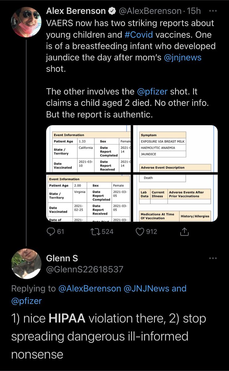 So the CDC violated HIPAA?