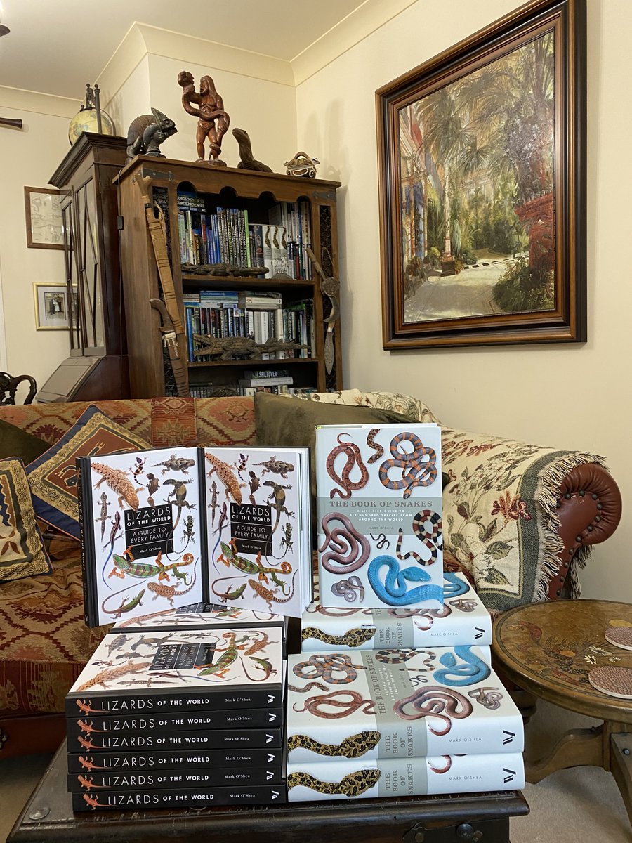 Published last week, my 7th book LIZARDS OF THE WORLD (UK edition), signed copies available from the author. Also available, 2nd revised reprint of THE BOOK OF SNAKES (UK edition). Copies are flying out to UK, Europe, USA, Asia, and Australia. Contact me for details.