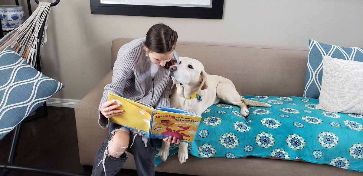 LaurenKerstein's tweet photo. Rosie the #dragon & Charlie #storytime.
#SaturdayMorning #SaturdayThoughts #swimlessons #swimming #todderlife #rescuedogs #dogsoftwitter #tripoddogs #parenting #parenttips #summer #swimteam #teachyourchildtoswim #parents #dads #moms #NateWragg
#2021BookBlast @PBScribblers https://t.co/BXMQAczpvN