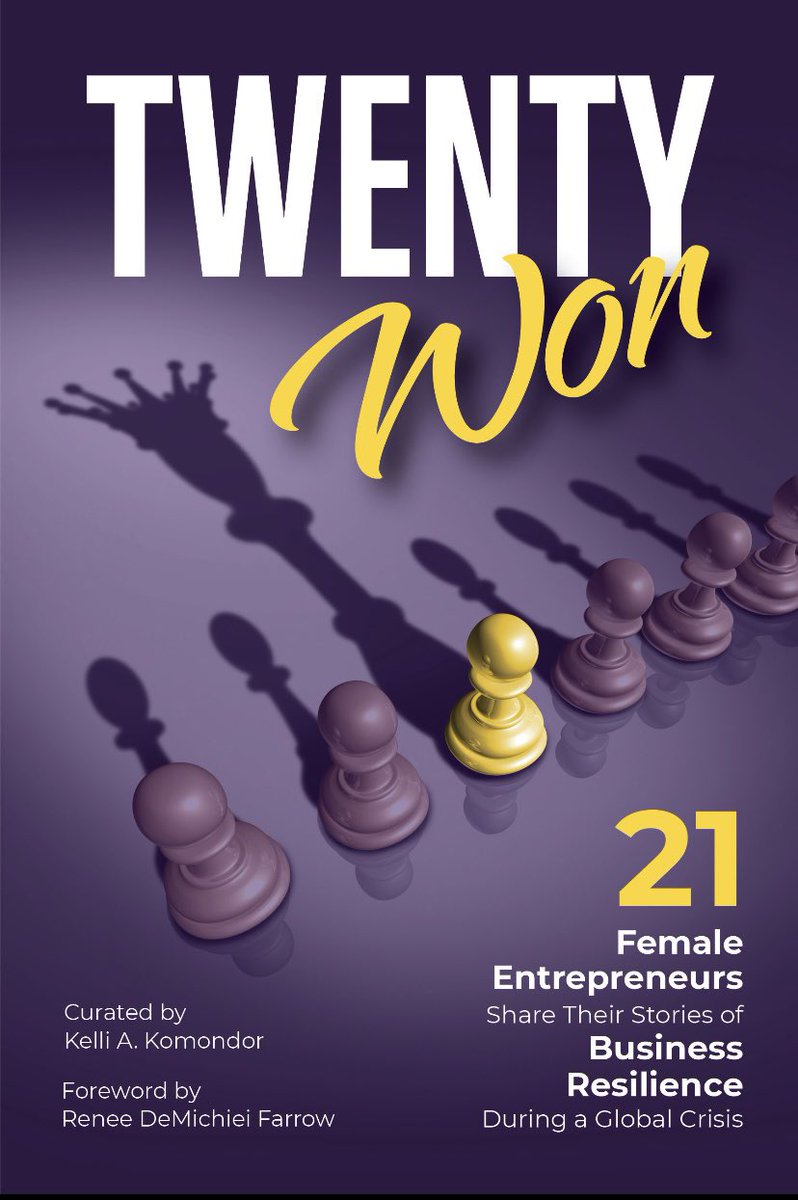 Hey <a href="/RandyRainbow/">Randy Rainbow</a> - how about a shout out for 21 female entrepreneurs who rocked their businesses in 2020 and wrote a book about it? We are launching on Wed 4/21 on Amazon. 💜💜💜
twentywonbook.com