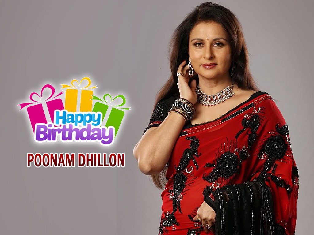 Happy 59th Birthday to Indian Actress,
Poonam Dhillon Ji.      