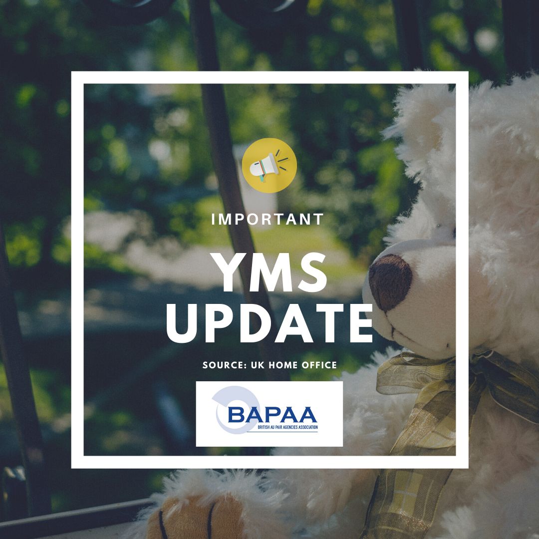 BAPAA_AUPAIRS's tweet photo. The UK Home Office has confirmed this week in written correspondence that *no* formal discussions have taken please with the EU on YMS.
Support BAPAA in requesting a dedicated visa route. You can find template letters and guidance on https://t.co/jZmt4giBe8 #brexit #bapaa #yms https://t.co/djur319u8o