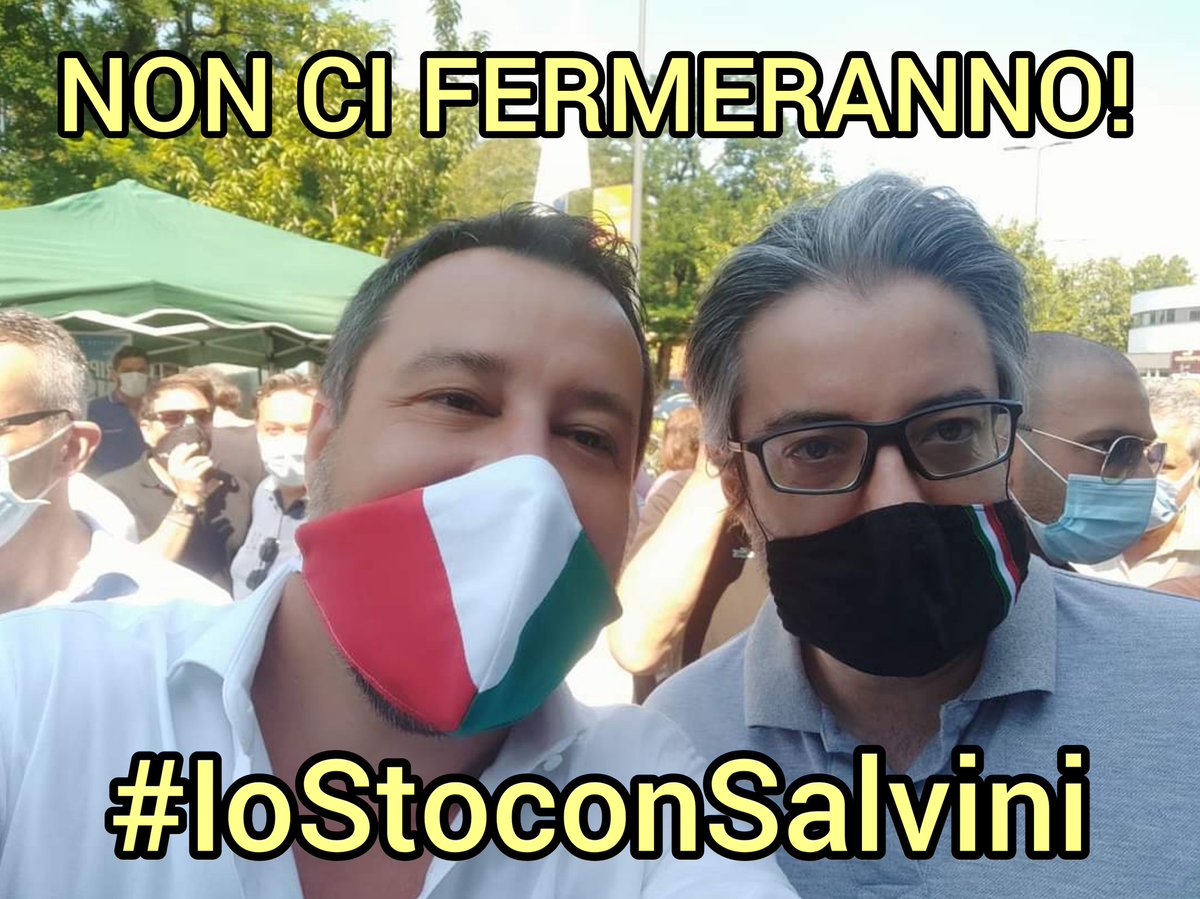 Non pensino che gli italiani si facciano dire dalla magistratura chi deve entrare in Italia.
Solidarietà e vicinanza a Matteo Salvini .
I confini sono sacri!
#iostoconSalvini