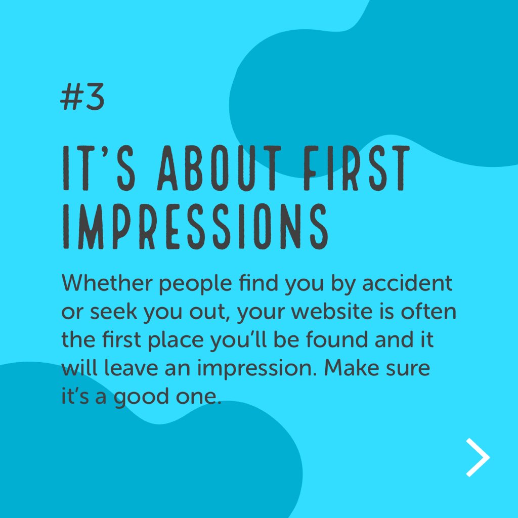 mstrpccrtvdsgn's tweet photo. Websites are what we love to do and so we thought we’d share why they’re important. Tell us in the comments what you love or hate about your website and follow @mstrpccrtvdsgn for more!
#webdesign #like #socialmedia #graphicdesign #content #art #church #charity #sthelens https://t.co/IkBuzTEdiy