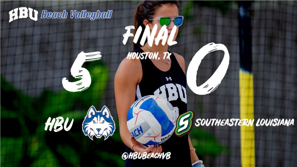 Go Huskies! @HBUBeachVB got a win over SLU! #DawgsUp