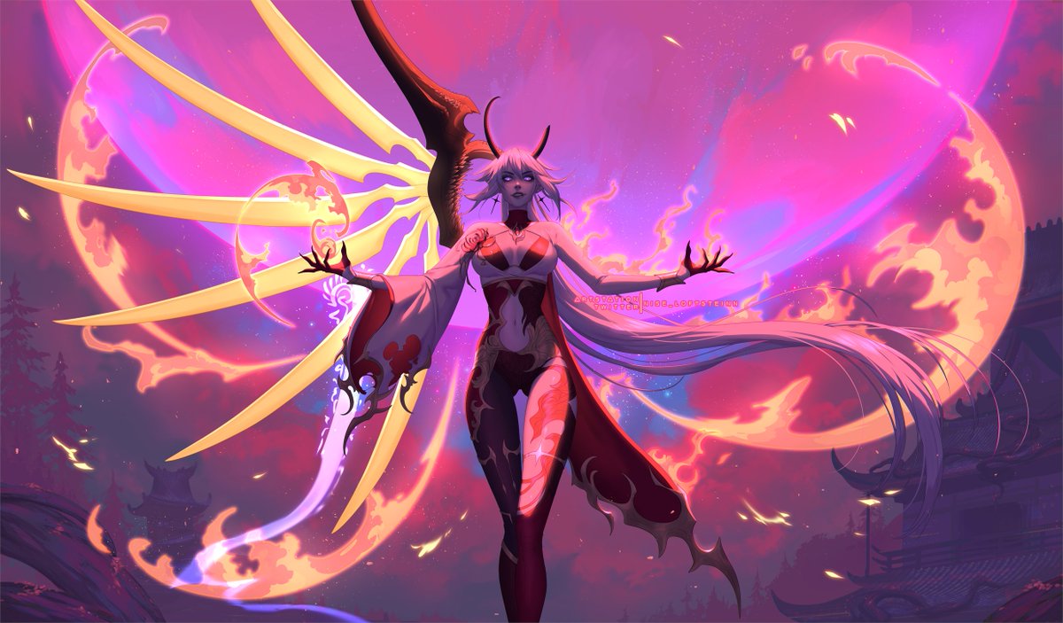 Nise_Loftsteinn's tweet photo. [OC] - Chaosbringer 

My entry for @bladeandsoul loading screen contest. My main Indïa. Had lot of fun. It's always a nice excuse to pay some tribute to this woman once a year

#owncharacter #oc #indïa #bladeandsoul #bns https://t.co/zWeqxaWfD9
