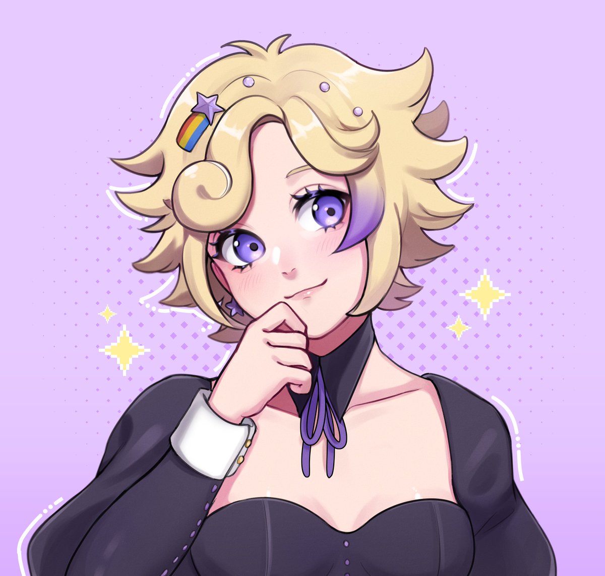 sadppy_y's tweet image. I did a fanart of polaris!!! I love her  design!! and her art inspires me a lot 💖