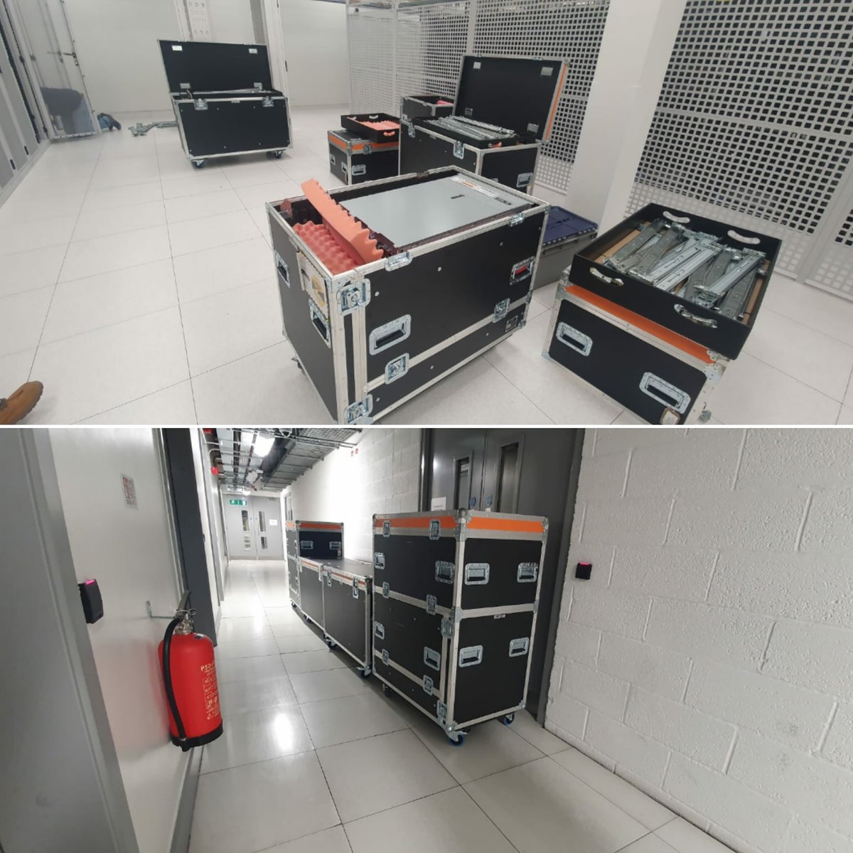 securetrans's tweet photo. Today 42u of servers de racked and securely packed, transported and then re racked between a London and Berkshire datacentre. The start of a multi phase project. #serverrelocation #servers #transportation #relocation #installations #datacentre #networkengineer #computertransport https://t.co/aTUPMPje0V