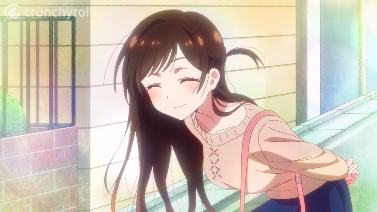 Crunchyroll.pt - O sorriso mais bonito 🥰❤ ⠀⠀⠀⠀⠀⠀⠀⠀⠀ ~✨ Anime:  Rent-A-Girlfriend