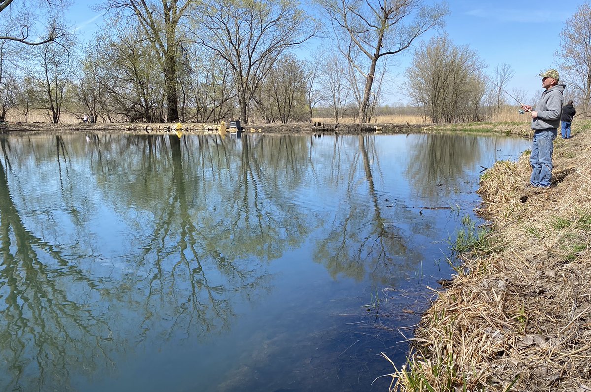 Beautiful trout fishing weather in St. Peter, MN this morning! #trout #fishing #mnwx #Minnesota https://t.co/rlq21TYtJV