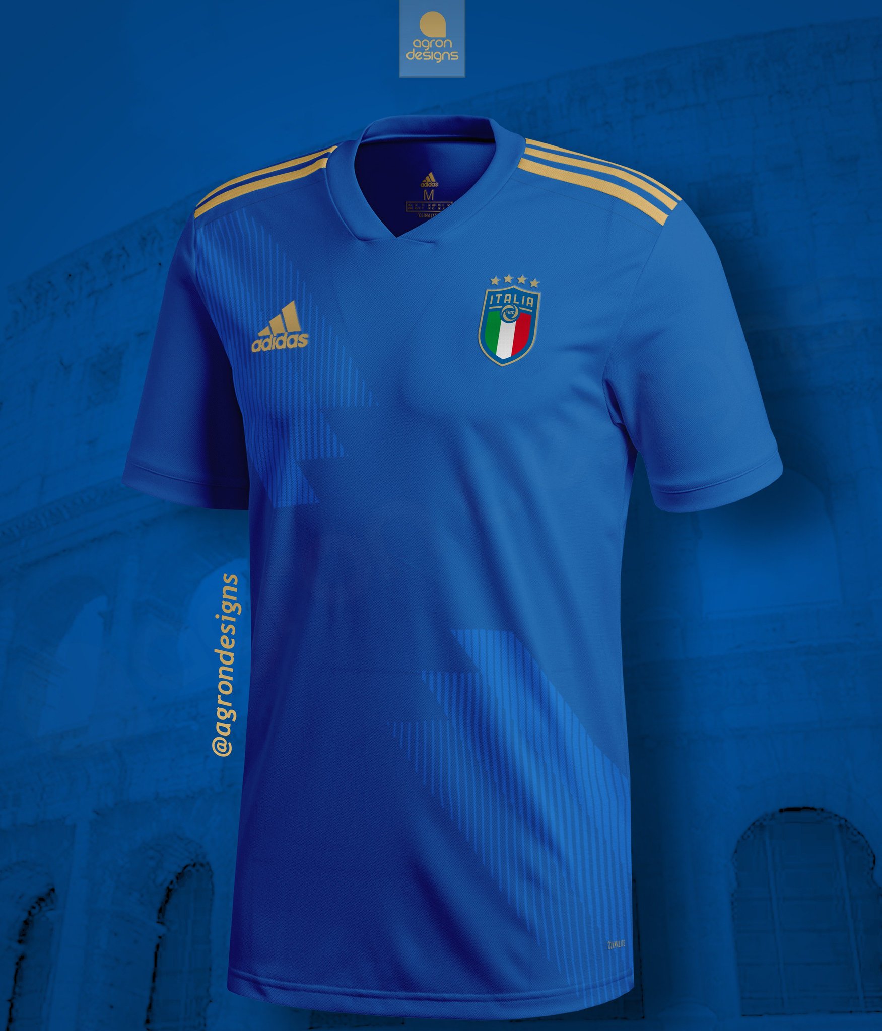 Agron Meta on Twitter: "Italy X Adidas (repost) #oldproject #adidas  #threestripes #concept #jersey #kit #maglia #kidesign #calcio #football  #style #italia #azzuri #nike #nationsleague #uefa #fifa #heretocreate  #worldcup #facebook #instagram #insta ...