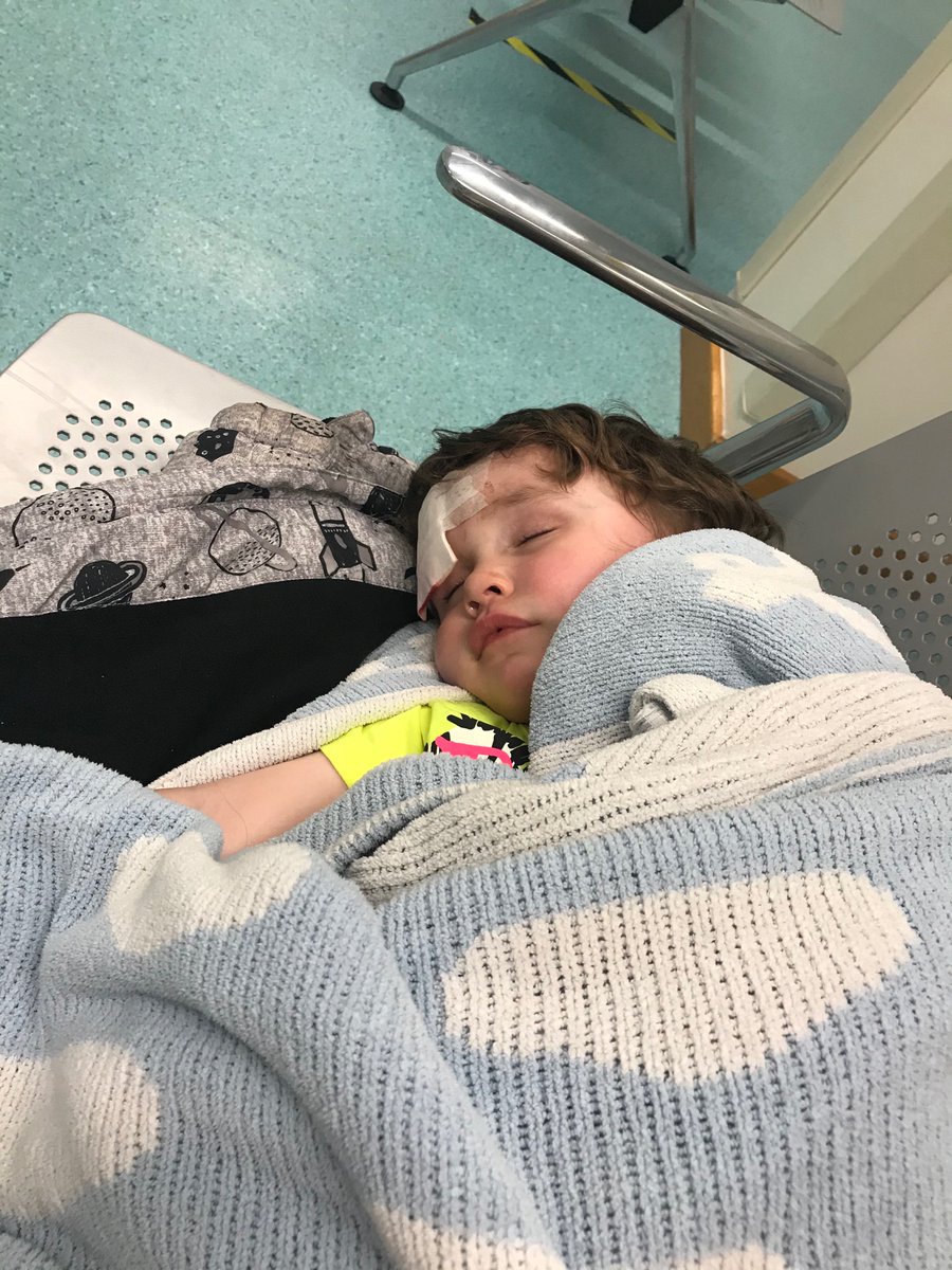 NicolaHutton's tweet photo. @BBCNWT my 2 year old don has been refused treat for a head wound for the second day. He desperately needs stitches but has been turned away! https://t.co/WAbcm96LMm